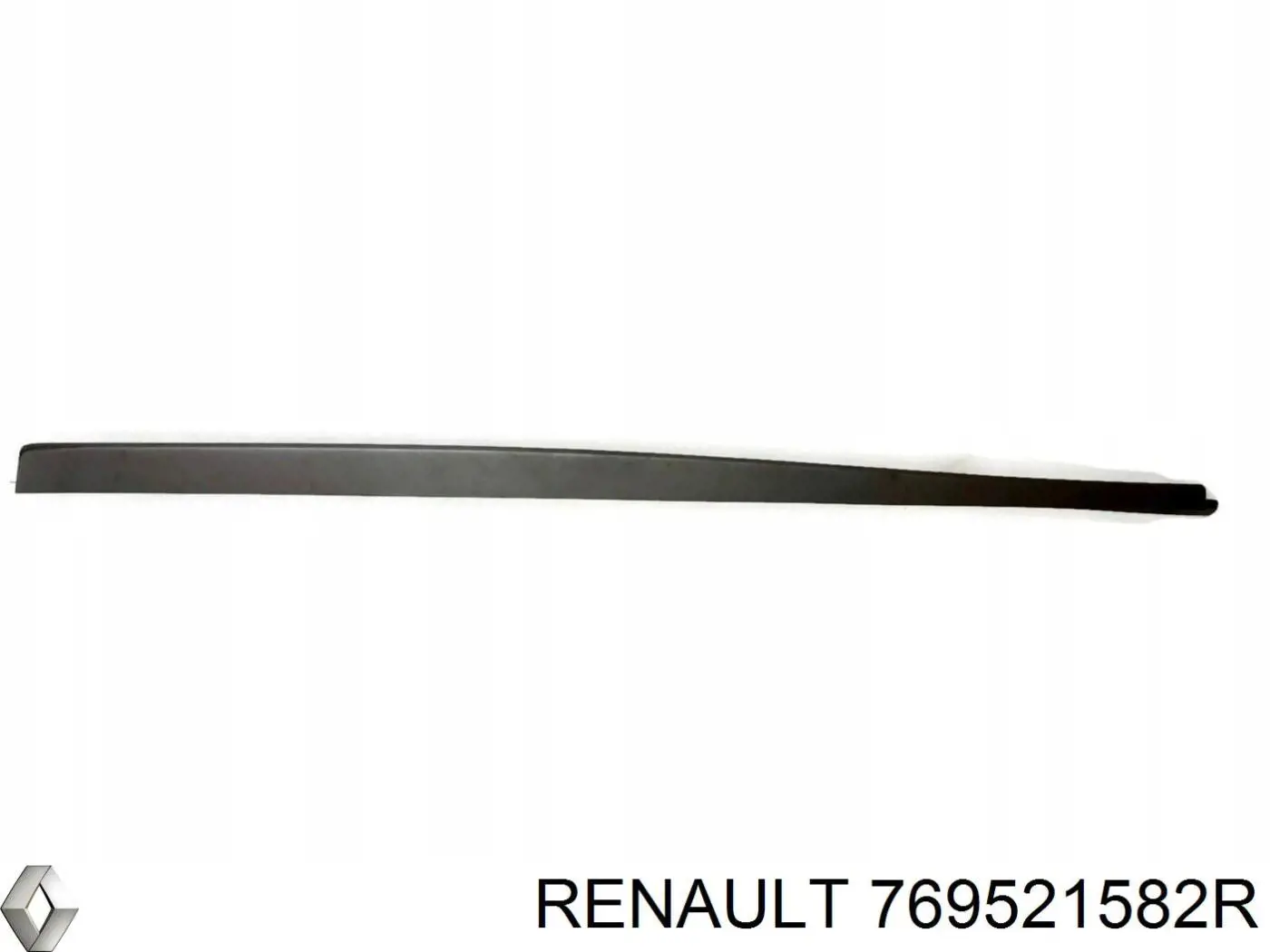 769521582R Renault (RVI) накладка (молдинг порога наружная левая)
