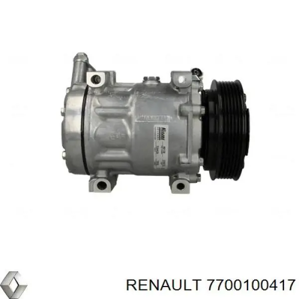 Компрессор кондиционера 7700100417 Renault (RVI)