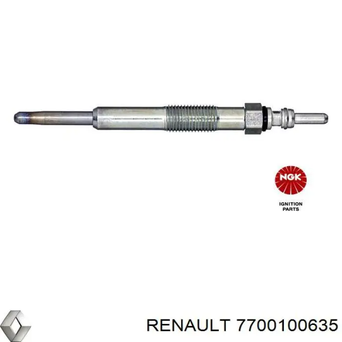 Свечи накала Renault (RVI) 7700100635 цена, от 4.82 USD