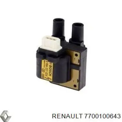 Купить 7700100643 Renault (RVI) Катушка зажигания
