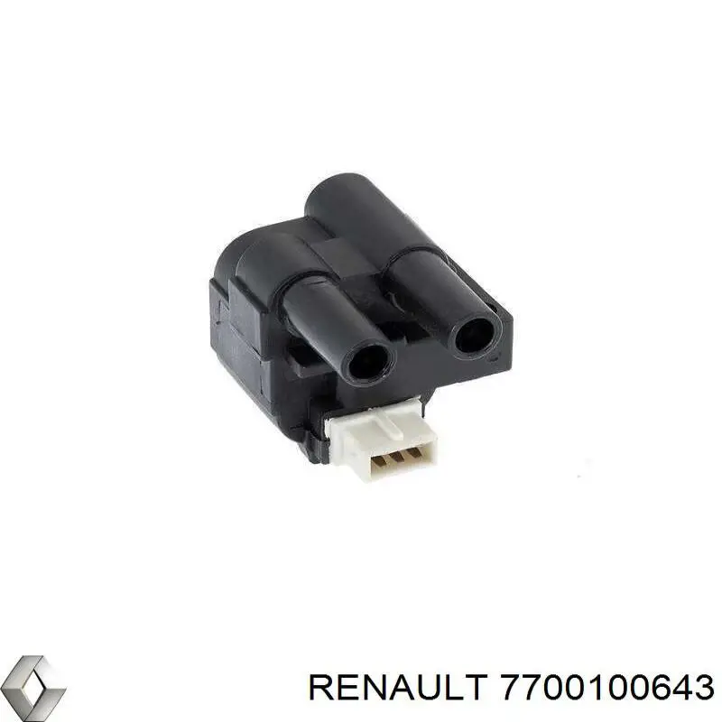 Катушка зажигания 7700100643 Renault (RVI)