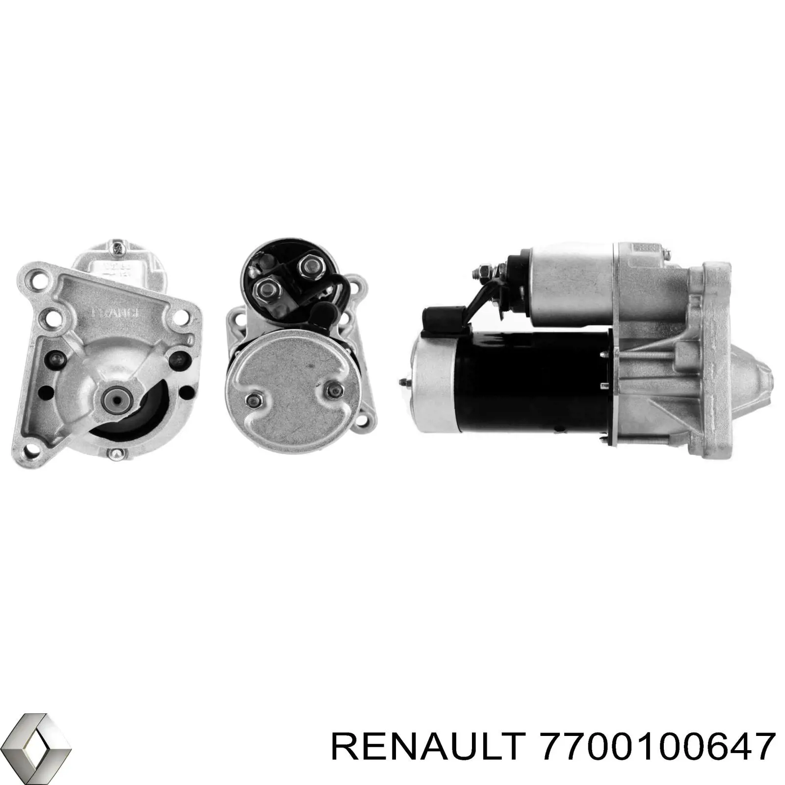 Стартер Renault (RVI) 7700100647 цена, от 64.05 USD