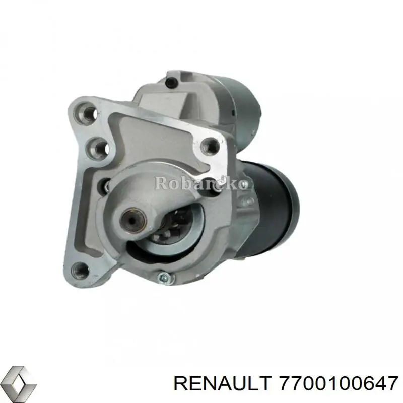 7700100647 Renault (RVI) motor de arranco