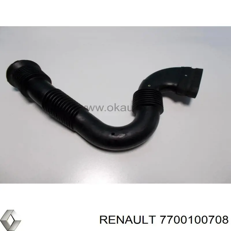 Патрубок воздушный, вход воздушного фильтра Renault (RVI) 7700100708 цена, от 11.67 USD