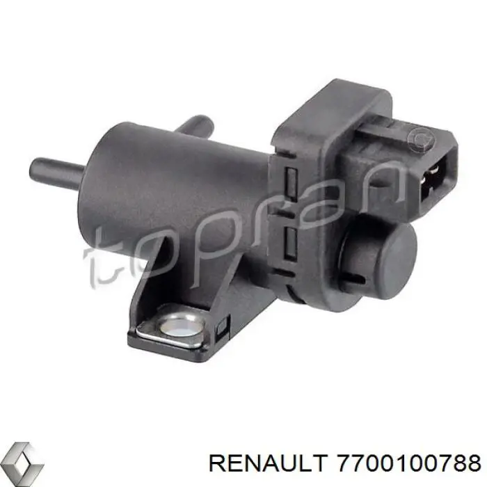 7700100788 Renault (RVI) клапан преобразователь давления наддува (соленоид)