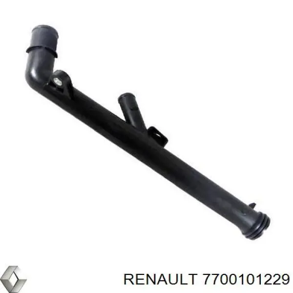7700101229 Renault (RVI) патрубок системи охолодження