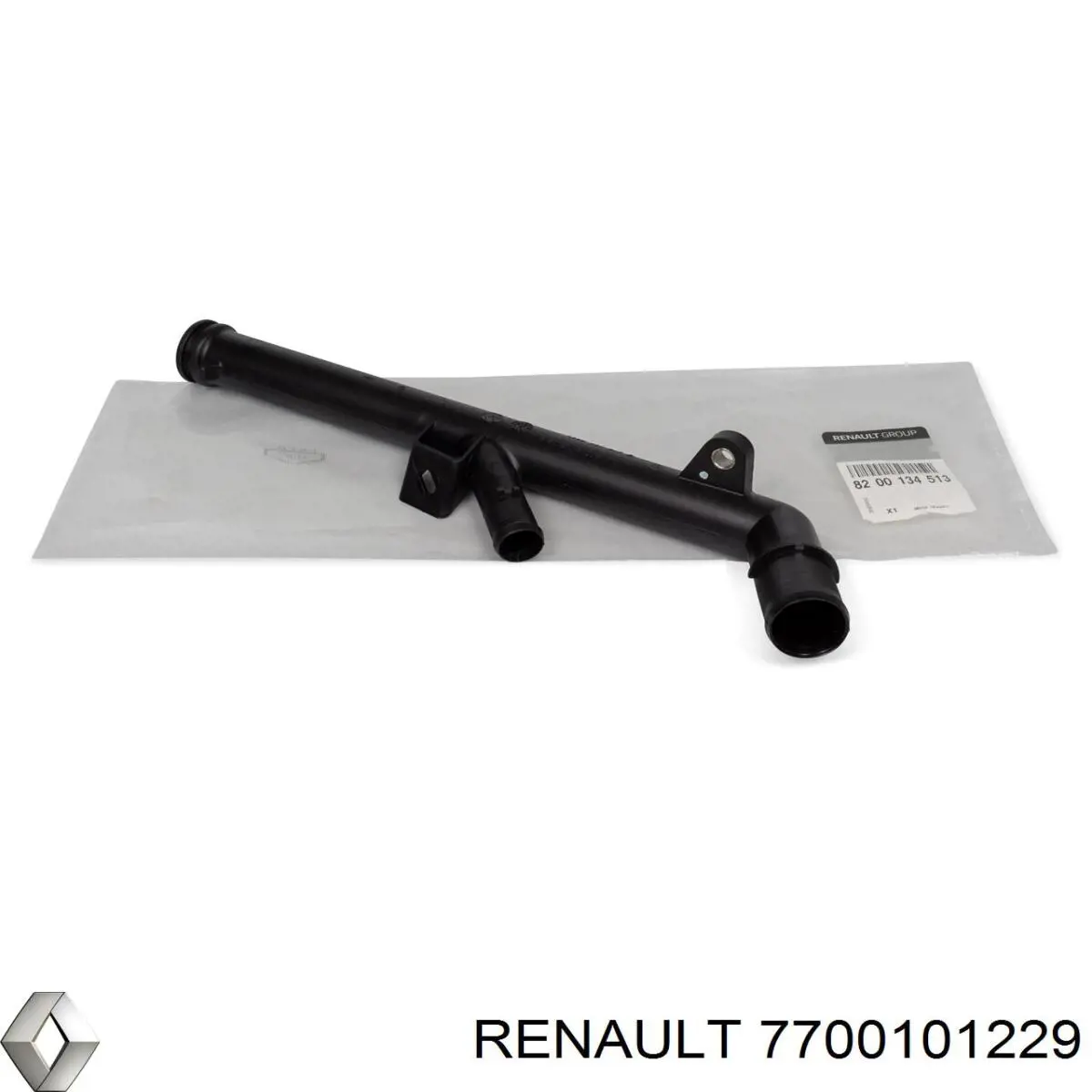 Патрубок системы охлаждения 7700101229 Renault (RVI)