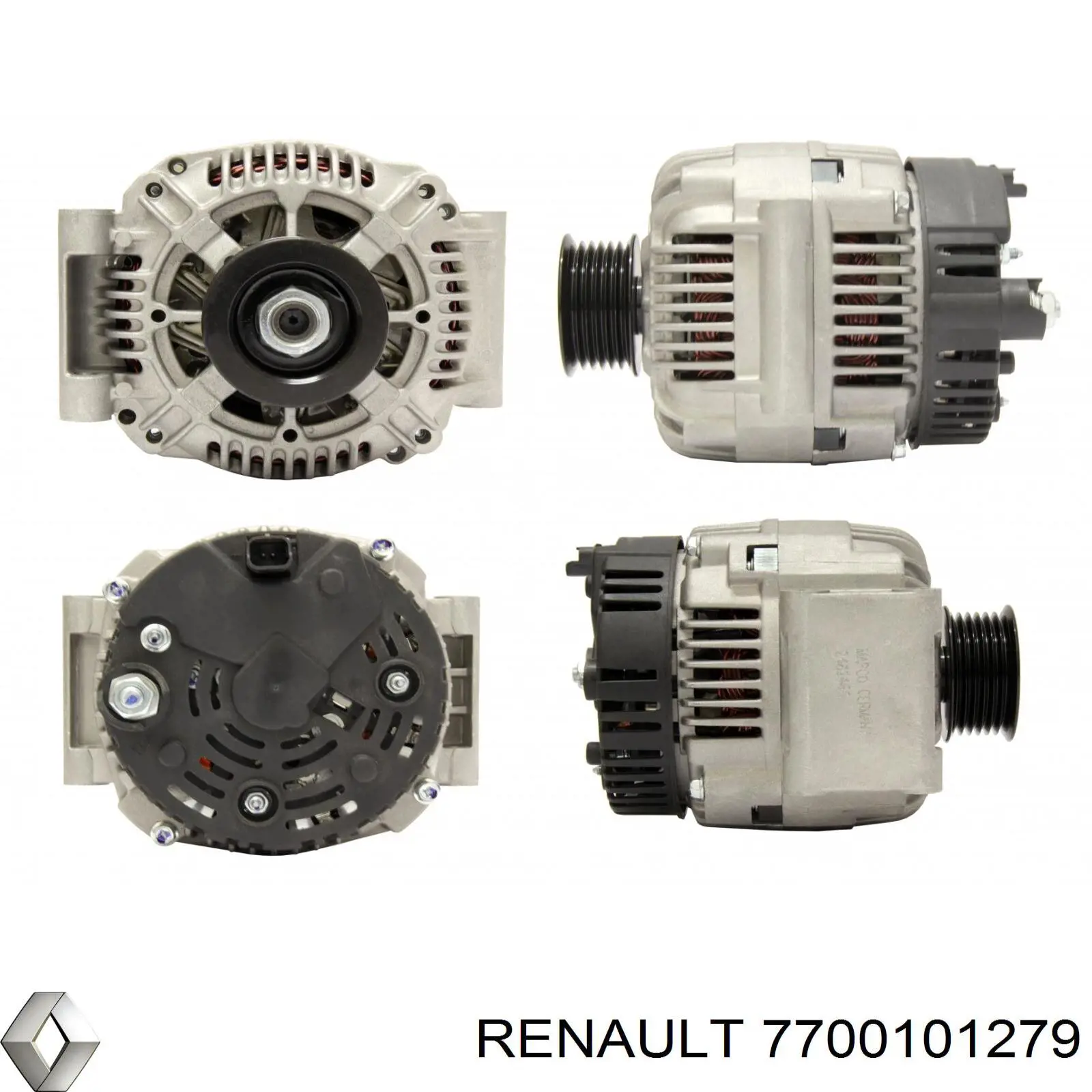 Автомобильный генератор Renault (RVI) 7700101279 цена, от 139.80 USD