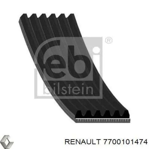 Купить 7700101474 Renault (RVI) Ремень генератора