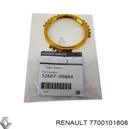 Купить 7700101608 Renault (RVI) Синхронизатор 5/6-й передачи