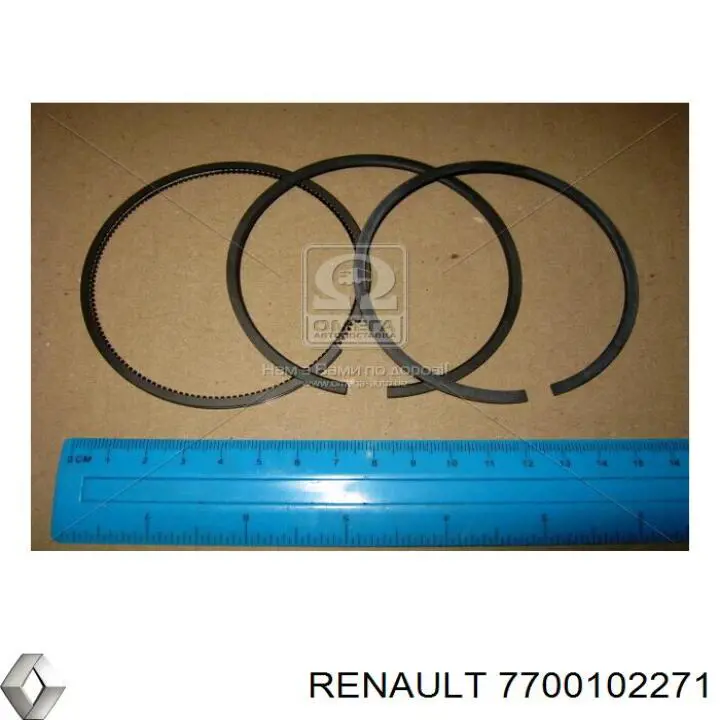 Кольца поршневые STD на 1 цилиндр Renault (RVI) 7700102271 цена, от 14.16 USD