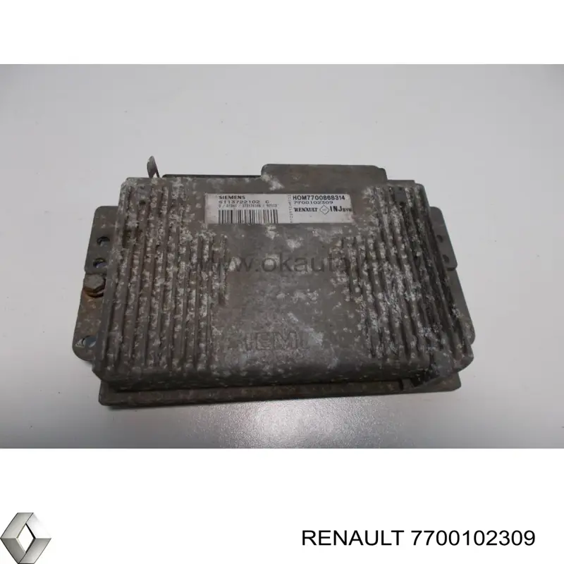 ЭБУ двигателем Renault (RVI) 7700102309 цена, от 70.59 USD