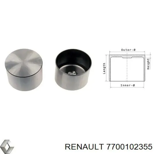 7700102355 Renault (RVI)