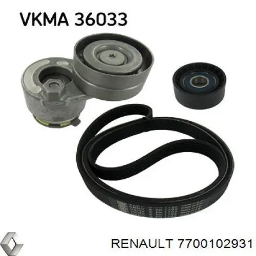 Паразитный ролик приводного ремня Renault (RVI) 7700102931 цена, от 9.51 USD