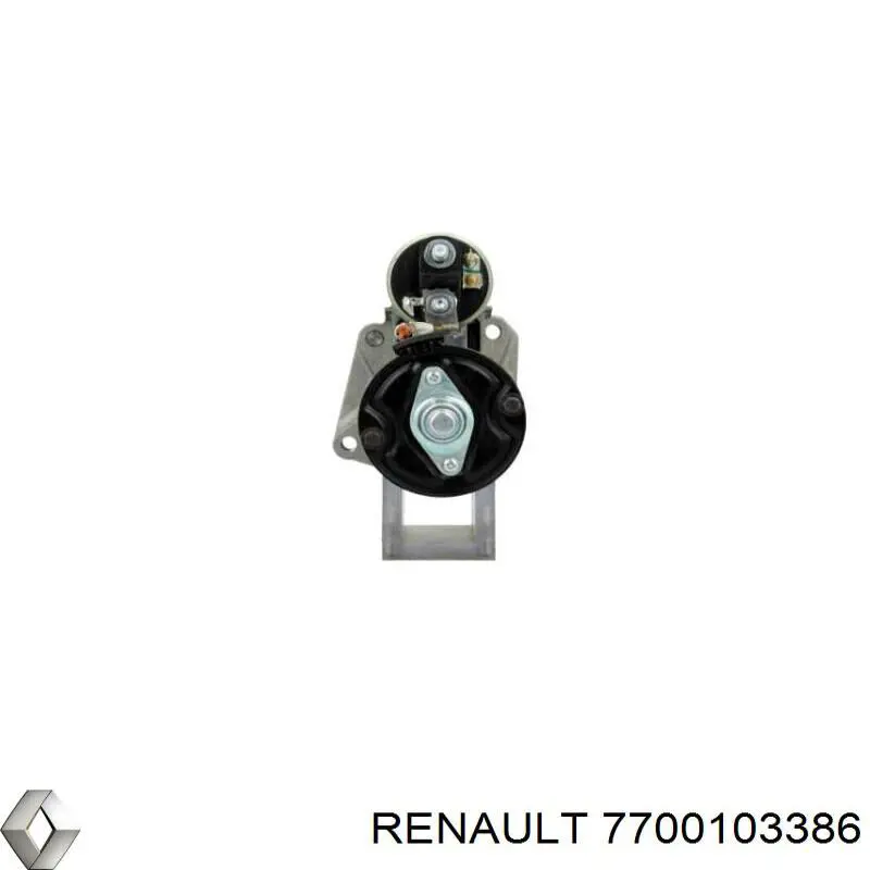 Стартер двигателя Renault (RVI) 7700103386