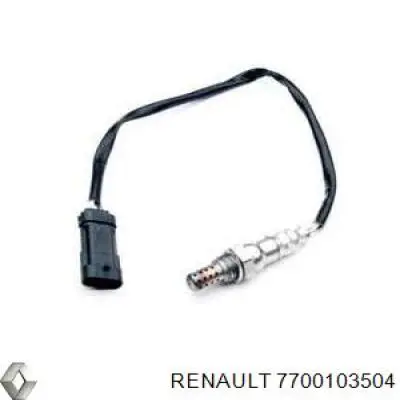 7700103504 Renault (RVI) sonda lambda, sensor de oxigênio até o catalisador