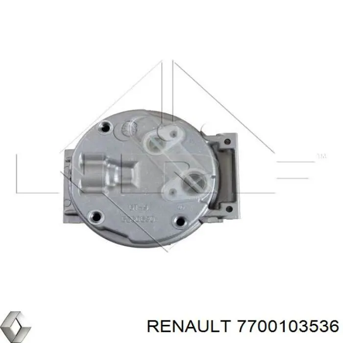 Компрессор кондиционера Renault (RVI) 7700103536