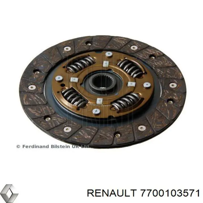 7700103571 Renault (RVI) диск сцепления