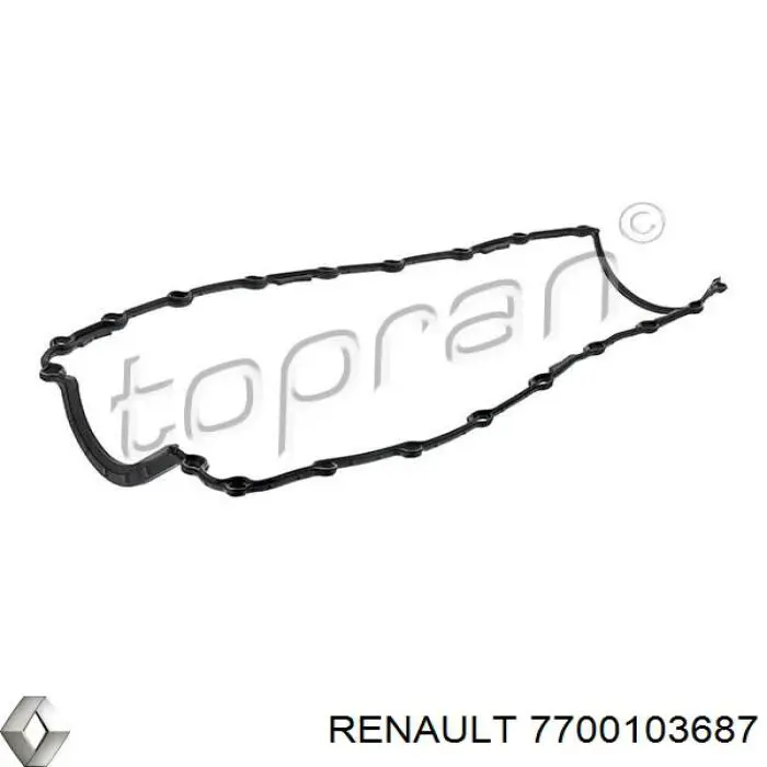 Прокадка масляого картера поддона Renault (RVI) 7700103687 цена, от 9.91 USD