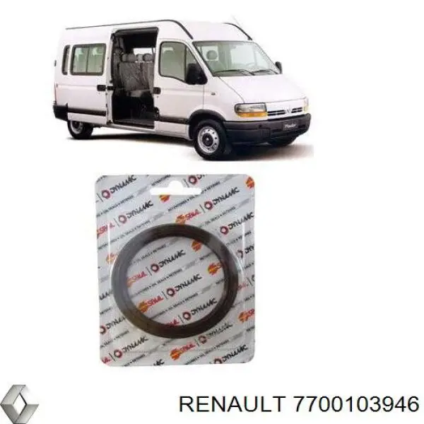 7700103946 Renault (RVI) Сальник двигателя