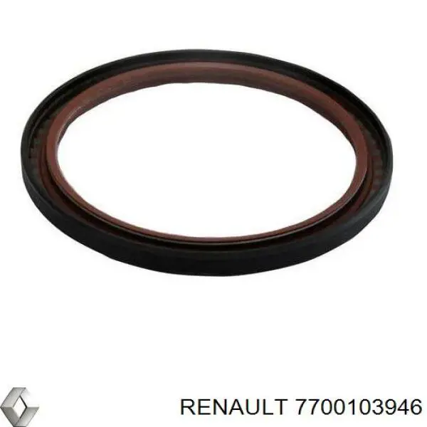 Retén del árbol intermedio (de equilibrado) del motor 7700103946 Renault (RVI)