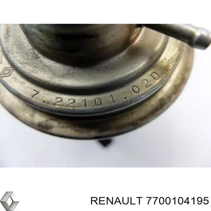 Купить 7700104195 Renault (RVI) Клапан EGR системы рециркуляции отработавших газов