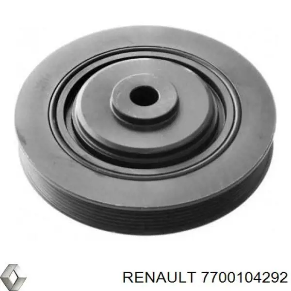 Шкив коленвала (демпфер) Renault (RVI) 7700104292 цена, от 32.52 USD