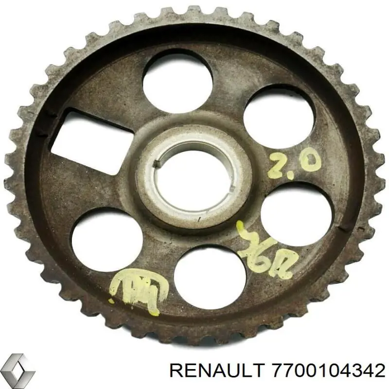 Шестерня фазорегулятора Renault (RVI) 7700104342 цена, от 139.87 USD