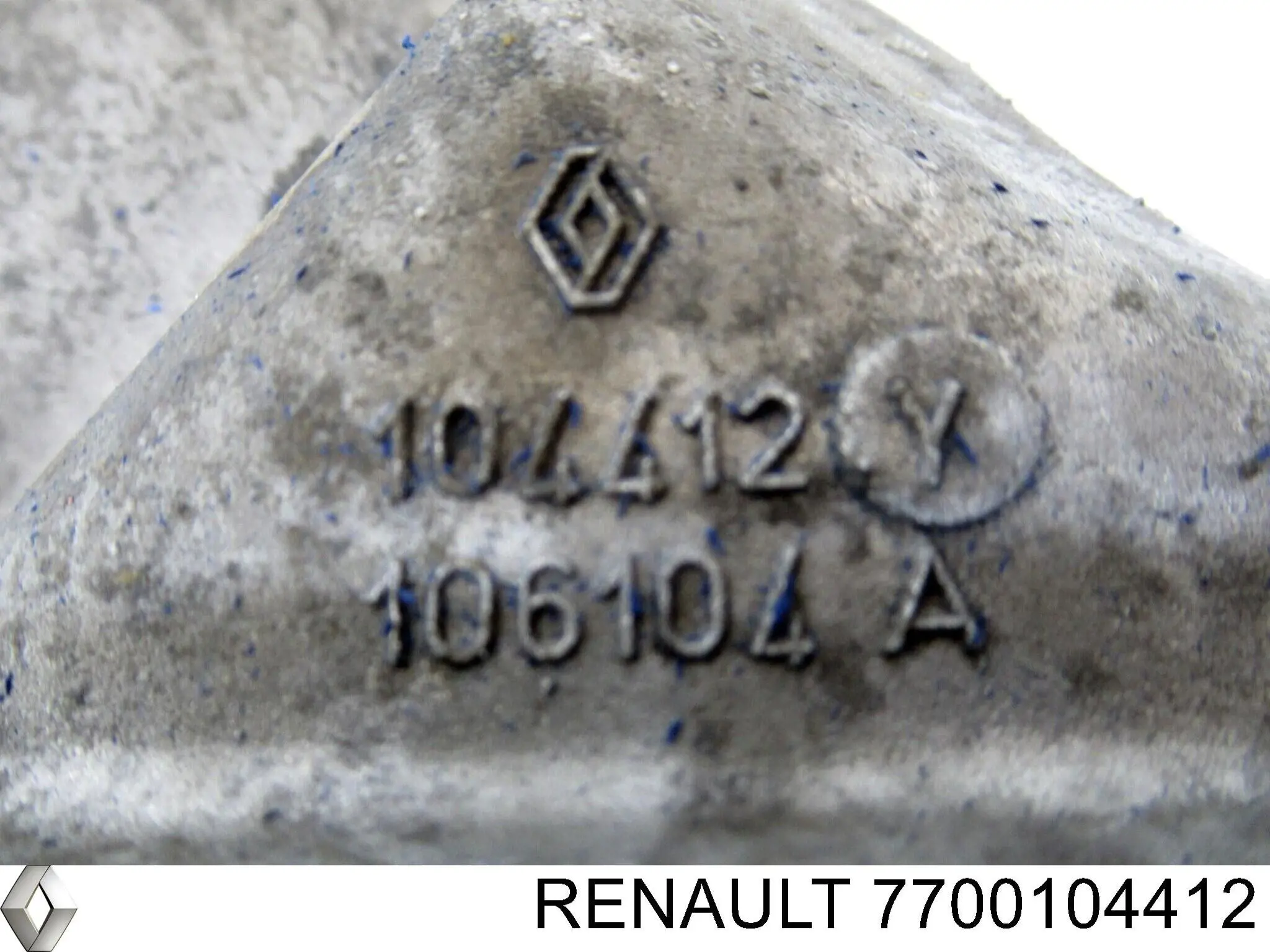 Поддон двигателя 7700104412 Renault (RVI)