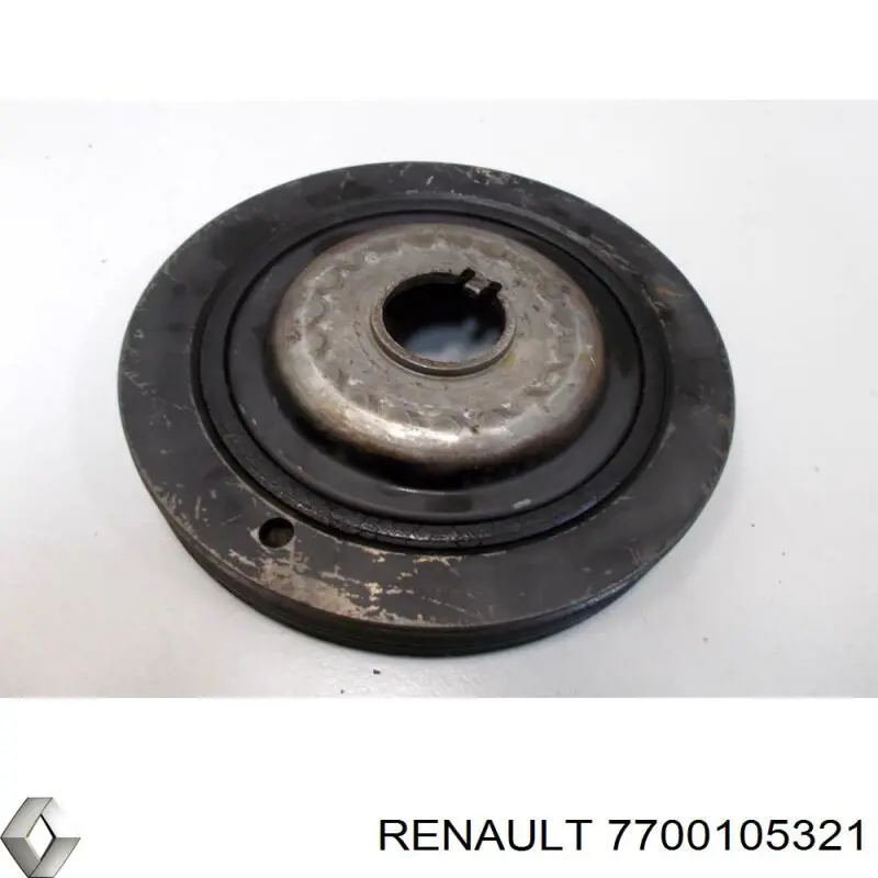 Шкив коленвала (демпфер) Renault (RVI) 7700105321 цена, от 34.81 USD