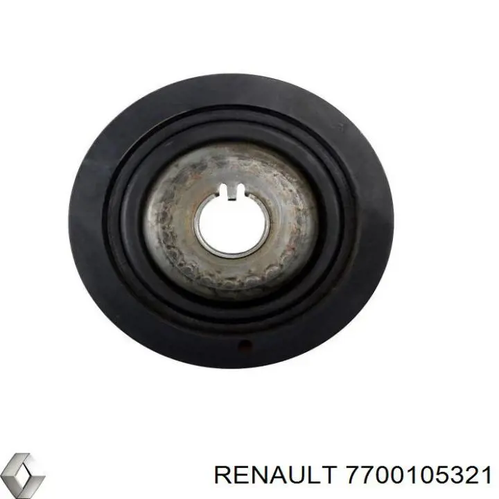 Купить 7700105321 Renault (RVI) Шкив-демпфер коленвала