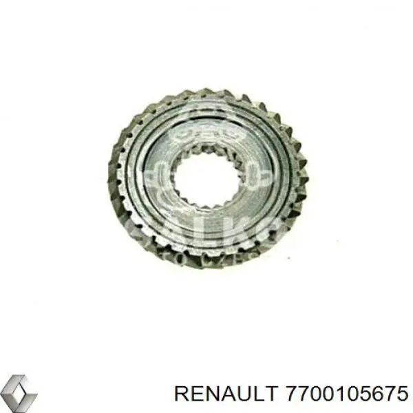 7700105675 Renault (RVI) roda dentada propulsionada de 5ª velocidade