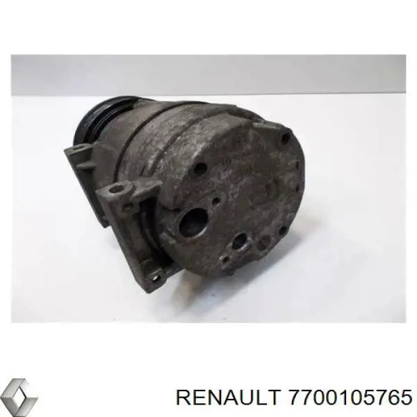 Compresor de aire acondicionado 7700105765 Renault (RVI)