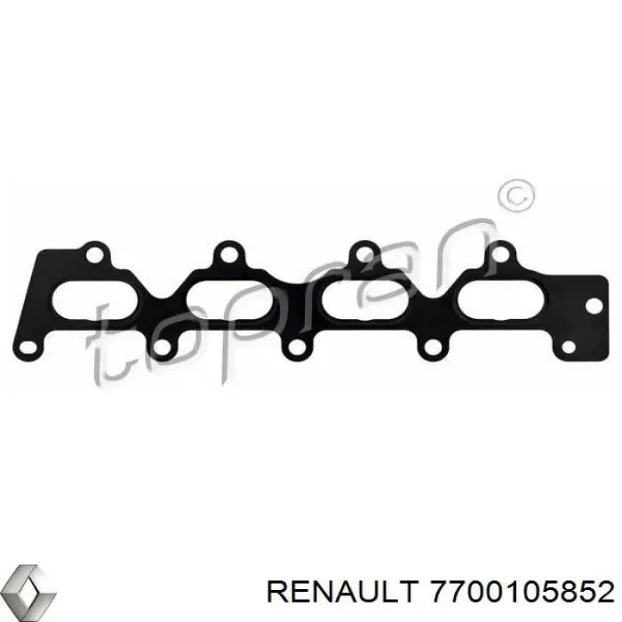 7700105852 Renault (RVI) прокладка впускного коллектора