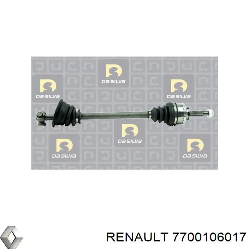 Купить 7700106017 Renault (RVI) Привод в сборе левый