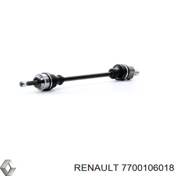 Купить 7700106018 Renault (RVI) Вал приводной правый