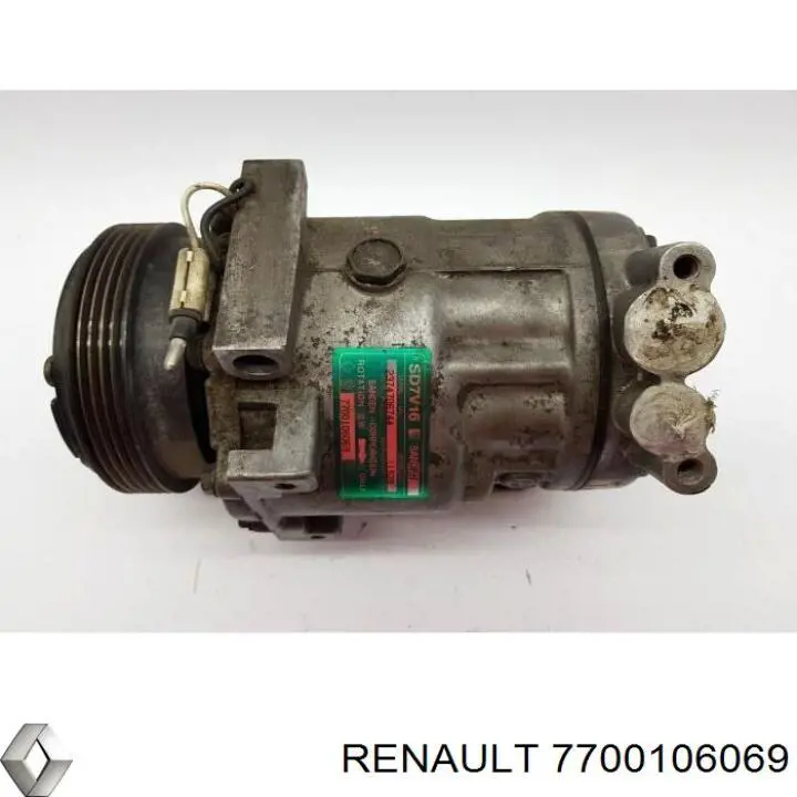 Купить 7700106069 Renault (RVI) Компрессор климатической установки