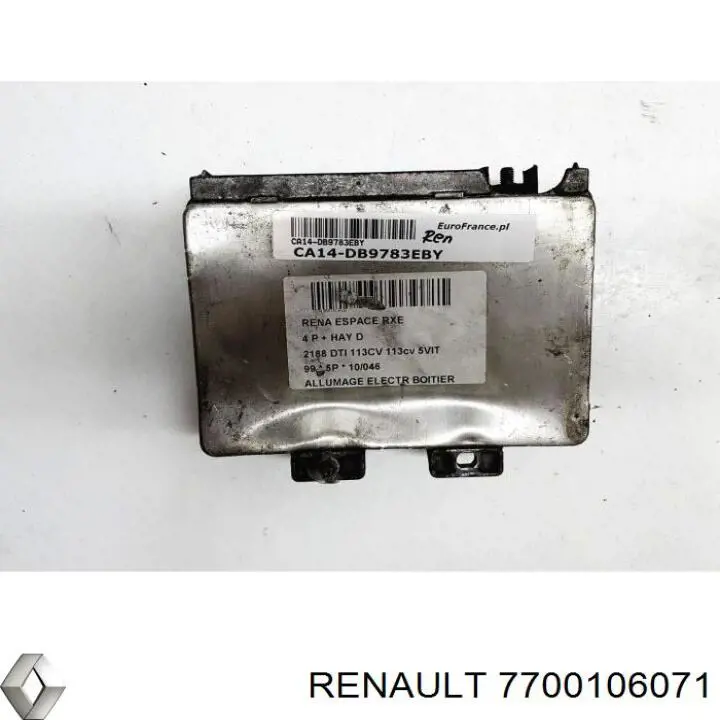 Купить 7700106071 Renault (RVI) Танк топливный