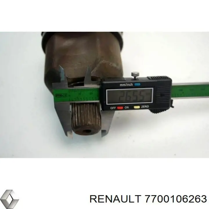 7700106263 Renault (RVI) Полуось передняя левая