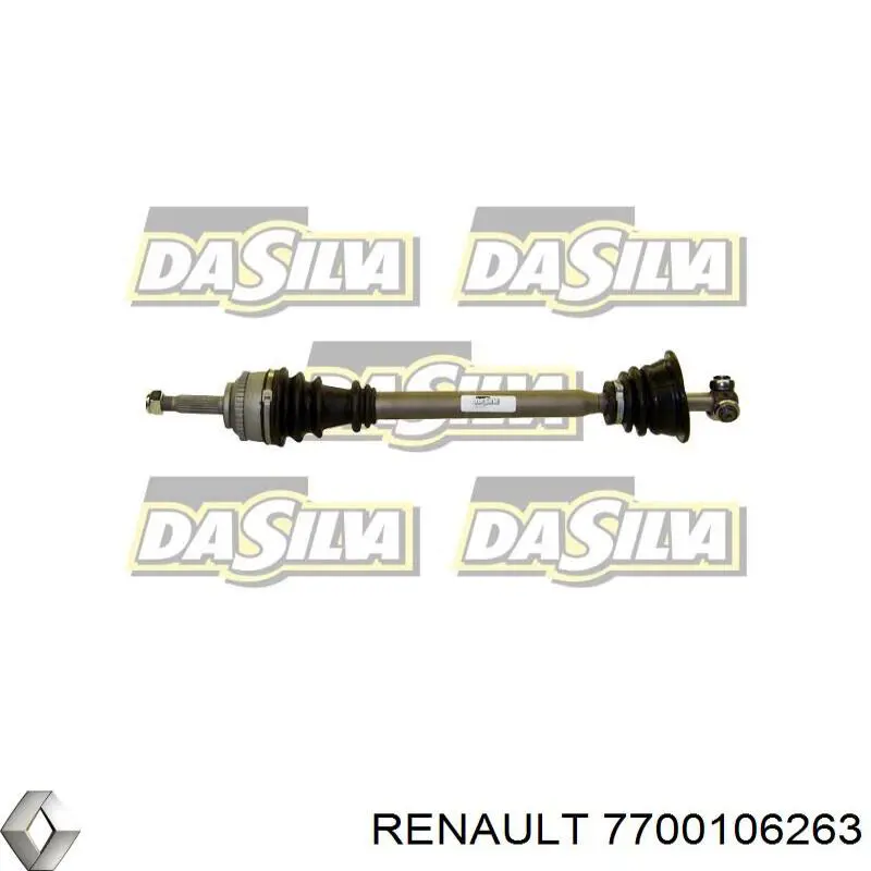 Привод передний левый Renault (RVI) 7700106263 цена, от 139.00 USD