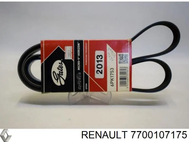7700107175 Renault (RVI) ремень генератора