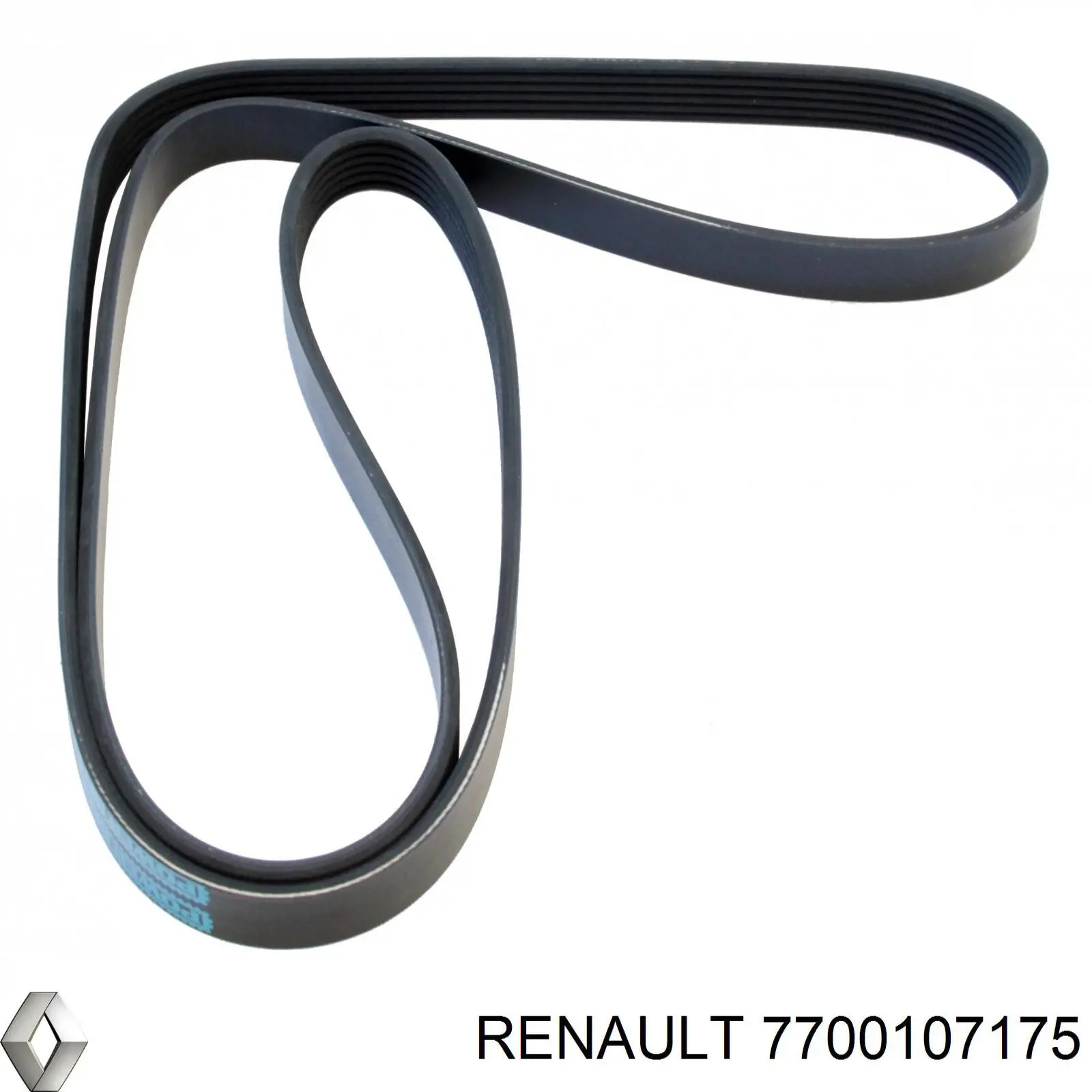 Клиновый ремень Renault (RVI) 7700107175 цена, от 12.60 USD