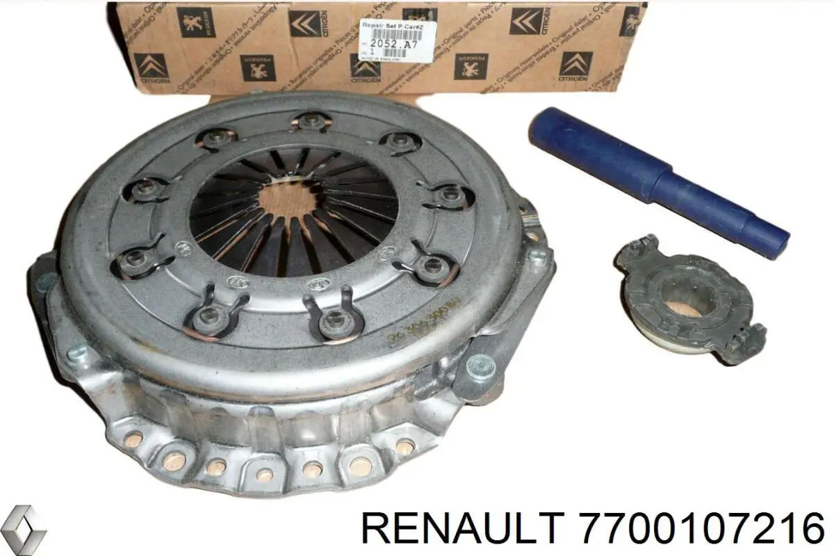 Лепестковая корзина сцепления Renault (RVI) 7700107216 цена, от 15.20 USD