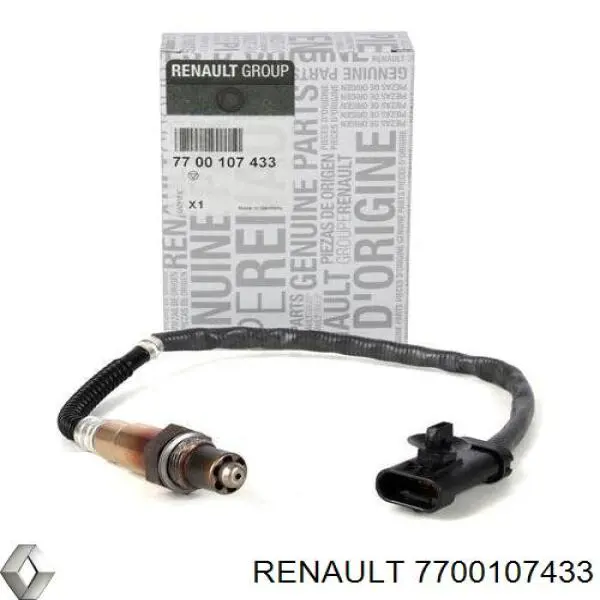 Купить 7700107433 Renault (RVI) Лямбда-зонд, датчик кислорода после катализатора