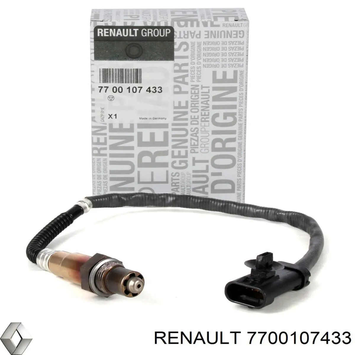 Sonda Lambda Sensor De Oxigeno Post Catalizador 7700107433 Renault (RVI)