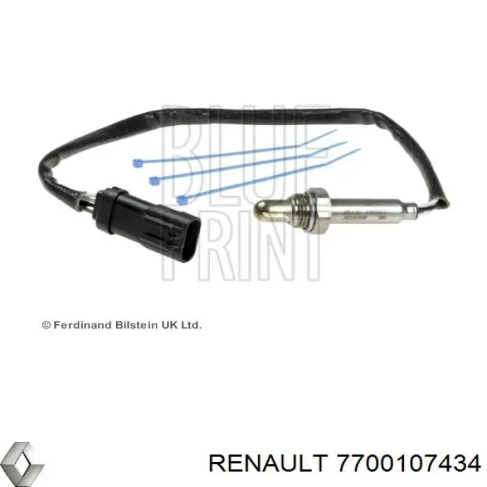 7700107434 Renault (RVI) лямбда-зонд, датчик кислорода до катализатора