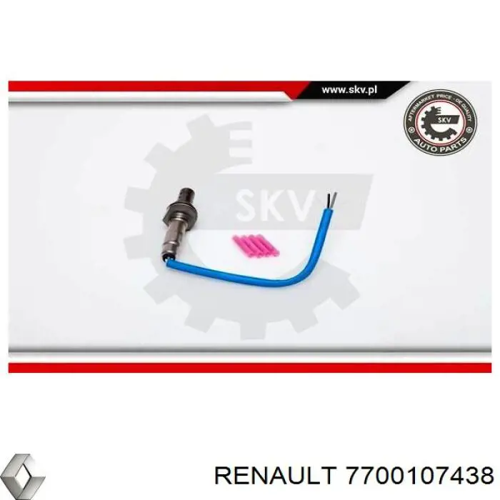 Лямбда датчик кислорода Renault (RVI) 7700107438 цена, от 39.09 USD