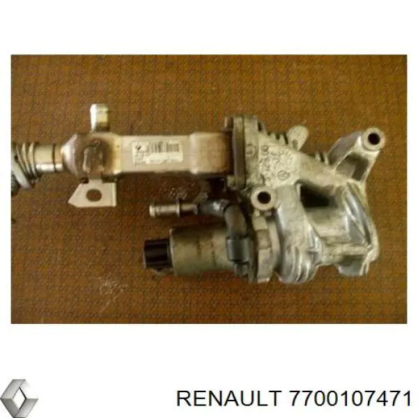 Клапан EGR, рециркуляции газов Renault (RVI) 7700107471