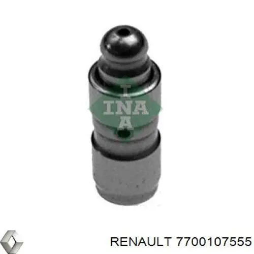 Гидрокомпенсатор (гидротолкатель), толкатель клапанов Renault (RVI) 7700107555
