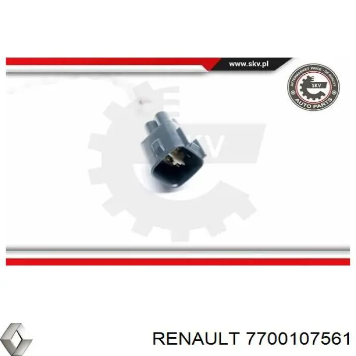 Купить 7700107561 Renault (RVI) Лямбда-зонд, датчик кислорода после катализатора